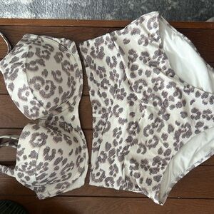 Leopard Print Women's bikini Set